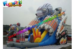 China Crazy Commercial Inflatable Slide , Robert Inflatable Super Slide EN14960 supplier