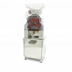 304 Stainless Steel Electric Commercial Orange Juicer Machine For Tea Show for sale