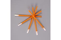 China Cleanroom Swab Double Layer Microfiber Coloured Cotton Buds 100PCS supplier