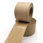 Biodegradable Water Activated Starch Adhesive Brown Kraft Paper Tape for sale