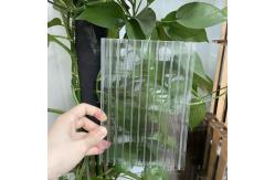 China 5mm Clear Twin Wall Polycarbonate Hollow Sheet 100% Virgin With UV Coating supplier