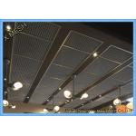 Copper Expanded Metal Mesh , Architectural Sheet Metal Mesh Screen Anti - Slip Surface