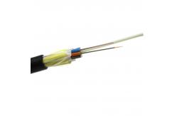 China Single / Double Jacket Self Supporting Fiber Optic Cable G652D 24 32 48 72 96 144 Core supplier