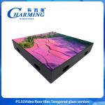 P3.91 LED video floor tiles high brightness and realistic effects LED video floor screen Colorful Design LED Floor tile for sale