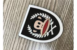 China Professional Customized  Microfiber Rubber Logo Patch For Clothes And Bags Etc supplier