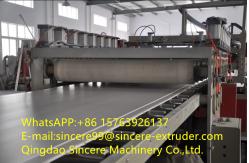 China PVC Foamed Board Plastic Sheet Extruder Manufacturing Line Automatic supplier