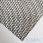 Chrome Coated Decorative Metal Architectural Mesh Panels Construction for sale