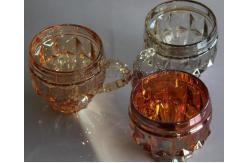 China Pvd Glass Coating Machine Gold Film Arc Ion Plating For Crystal Cups supplier