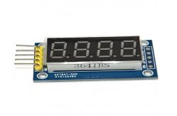 China TM1637 Electronic Components , 4 Bits LED Digital Display For Arduino supplier