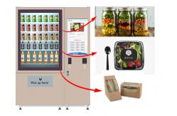 China Winnsen Salad Jar Vending Machine , Cupcake Vneding Machines With Belt System supplier