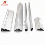 Anodized Silver Large Aluminum Profiles Angle Aluminium Profile For Flight Case for sale