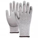 4X42C 13 Gauge Precision Handling Gloves PU Palm Work Gloves With Superior Grip For Assembly Machining for sale