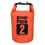 Leakproof PVC Dry Bag , Waterproof Bag 2 Liter For Swimming Fishing OEM for sale