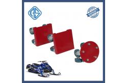 China Rotatable Boost Snowmobile Moving Wheels 1500 Pounds Square Dolly Casters supplier