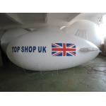 Inflatable advertising blimp / inflatable giant helium airplane / flying blimp for sale