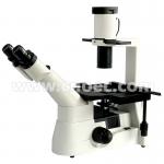 Halogen Lamp Inverted Optical Microscope Wide Field Microscopes CE A14.1101 for sale