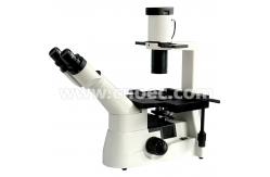 China Halogen Lamp Inverted Optical Microscope Wide Field Microscopes CE A14.1101 supplier