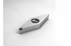 China High Precision VBGT PCD Blanks Carbide Inserts For Turning Aluminum supplier