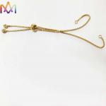 SS316 Adjustable Slider Chain Bracelet
