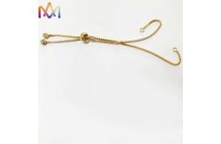 China SS316 Adjustable Slider Chain Bracelet supplier