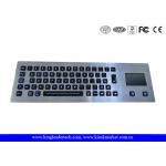 Dust-Proof Illuminated Metal Keyboard Silver With 65 LED Individually-Lit Keys for sale
