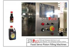 China Foodstuff Gravity Automatic Liquid Filling Machine AC220V 5000ml supplier