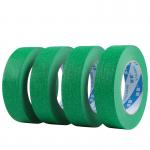 Green Crepe Masking Tape Easy Peel Thick Fita Crepe Auto Paint Paper Masking Tape For Car Detailing for sale