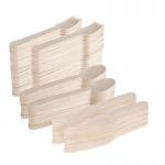 160mm Disposable Wooden Cutlery Set , Biodegradable Wooden Cutlery Individually Wrapped for sale