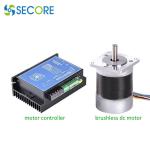 0.134HP 100W 0.31NM Brushless BLDC Motor 12V 24V With Controller for sale