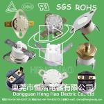 Normally Closed / Open KSD301 Bimetal Thermostat Snap Action Type RoHS Certified for sale
