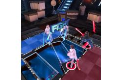 China AR Interactive Projector Games Laser Sword Duel Immersive Room Playground supplier