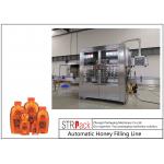 PLC Control Honey Jar Filling Line Automatic Liquid Filling Line GMP Standard