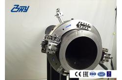 China DN600 Pipe Beveling machine , Pipe Cutter, Hydraulic driven, Star Wheel System supplier