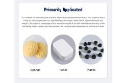 China Foam Rebound Tester Measure The Resilience Test Machine supplier