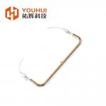 U Type Single Infrared Heating Heater Tube Lamp Gold-Plated Halogen Quartz Lamp for sale
