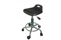 China ESD Adjustable Anti Static Lab Chair Office Metal Stool Chair With High Back supplier