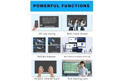 China Qtenboard China 75 Inch Interactive Digital Whiteboard Smart Board for Office supplier