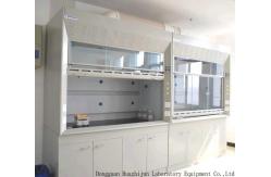 China Rustproof Ducted Laboratory Fume Hood Cupboard Durable All Steel Material supplier
