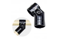 China HJ-9 Powder Coated 28mm Lean Pipe Connector For Industrial Carts supplier