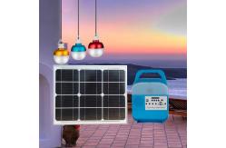 China IP65 8000mah Portable Solar Camping Light Rechargeable solar powered reading lamp supplier