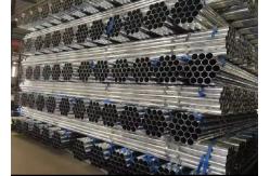 China ISO 9001 Certified Frequency Welded Steel Pipe With Galvanized Coating supplier