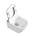 Contemporary Ceramic Wall Hung Toilet Easy Cleaning With Concealed Cistern for sale