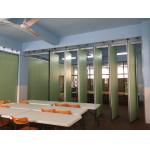 Commercial Furniture Aluminium Profile Foldable Partition Wall Retractable And Flexible for sale