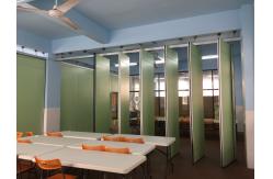 China Commercial Furniture Aluminium Profile Foldable Partition Wall Retractable And Flexible supplier