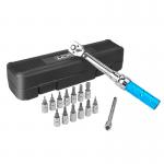 Stainless Steel Bicycle Torque Wrench 2 To 14nm Adjustable Socket Wrench Set T30 for sale