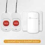 CR123A Battery Call Ring Doorbell 110° Detection Angle For Your Neck Safety for sale