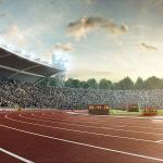 ITF Super Adhesive Non Toxic Stadium Running Track Corrosion Resistance for sale