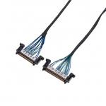 LCD Notebook Computer Coaxial Cable Assembly Customized 20pin 30pin LVDS for sale