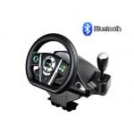 Bluetooth Wireless Video Game Steering Wheel Built In Lithium Battery for sale