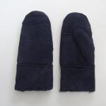 Superior quality sheepskin leather double face warm winter gloves mitten gloves for sale
